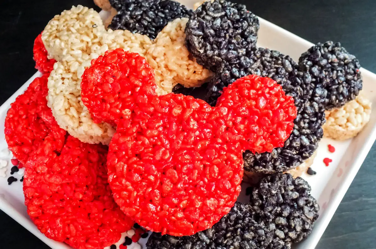 Mickey Mouse Rice Krispie Treats