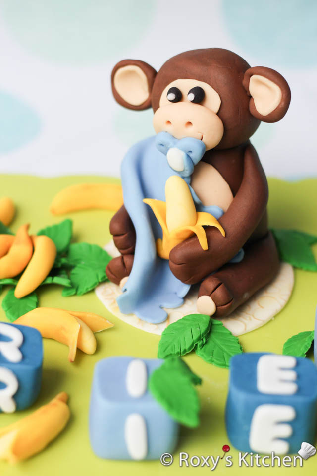 Monkey & Bananas Cake Topper