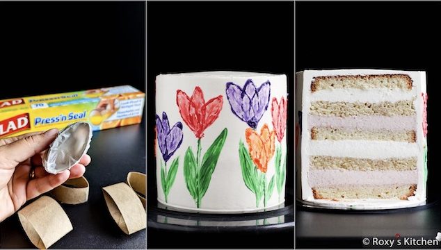 Painted Tulips Cake