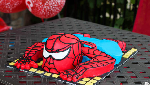 Spiderman Cake & Party Ideas