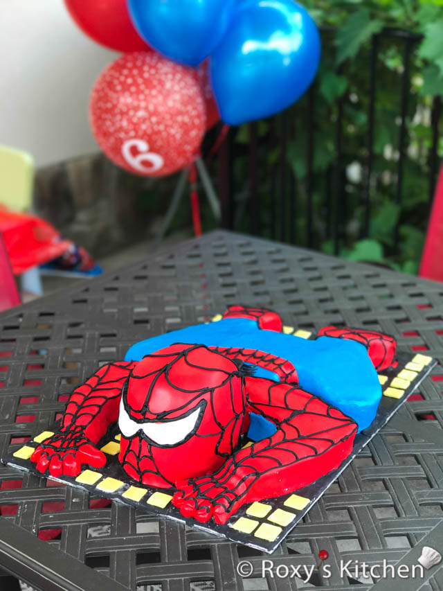20+Spiderman Birthday Cake Ideas : Fifth Birthday Cake-nextbuild.com.vn