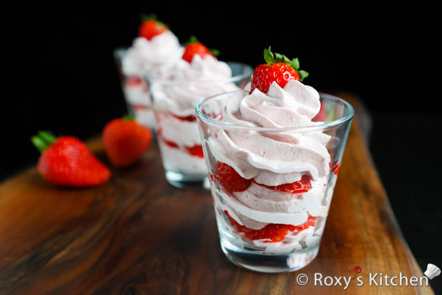 4-Ingredient Strawberry Dessert Cups