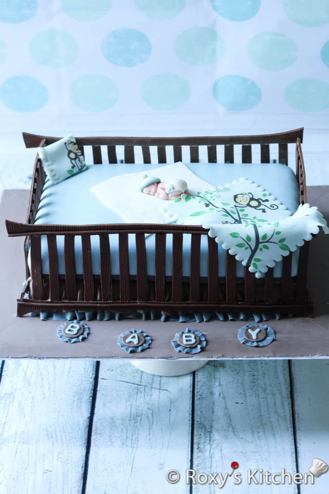 Baby Crib Cake Tutorial