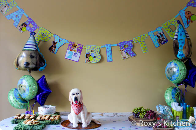 Dog-themed birthday party