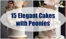 15 Elegant Cakes with Peonies