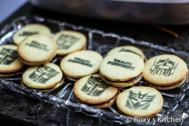 Transformers Themed Birthday Party - Cookies