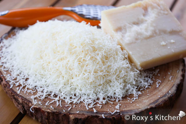 Serve topped with more grated parmesan. 