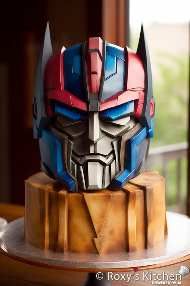 Optimus Prime Cake Tutorial & Cake Designs