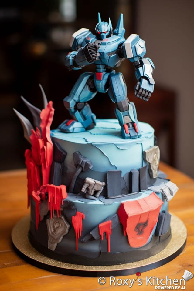 CLASSIC CAKES: Transformer Cake