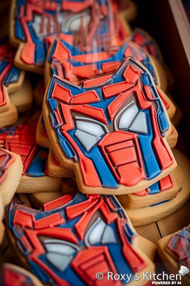 Transformers Themed Birthday Party - Cookies