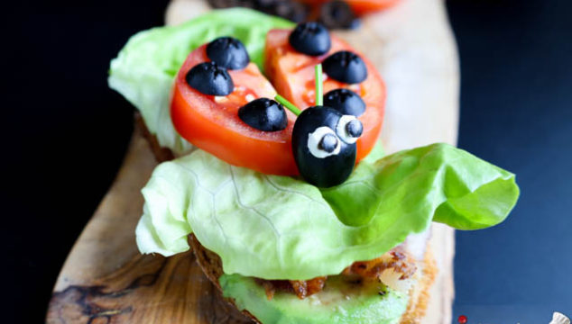 BLAT Ladybug Sandwich
