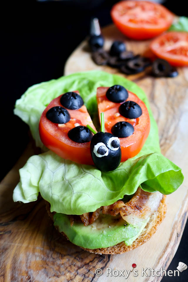 BLAT Ladybug Sandwich