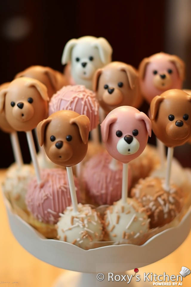 Puppy / Dog Cakepops