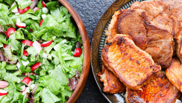 Dual Delights: Grilled Pork Shoulder & Loin