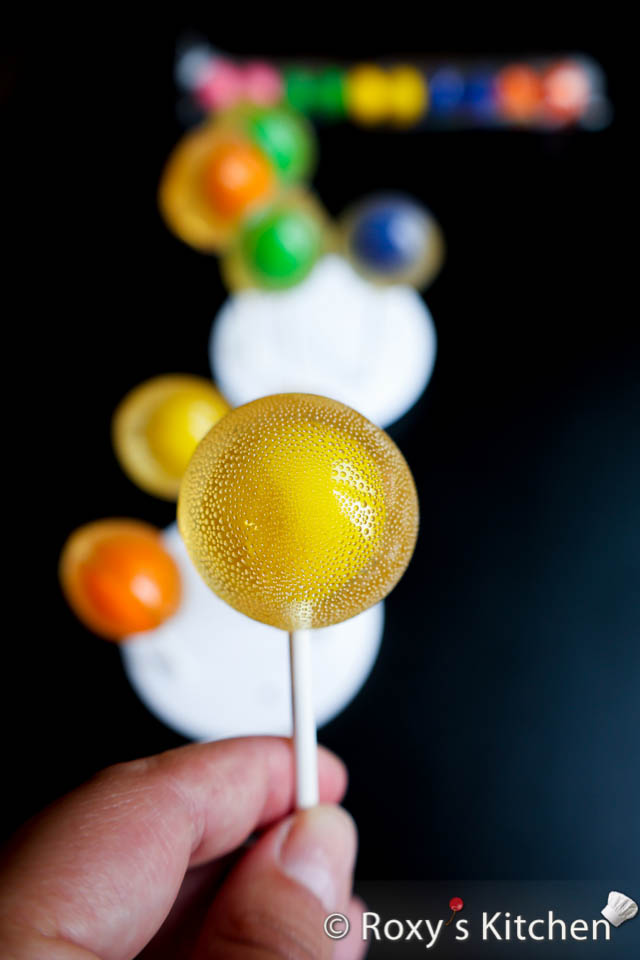 Lollipops with Gumballs Inside 