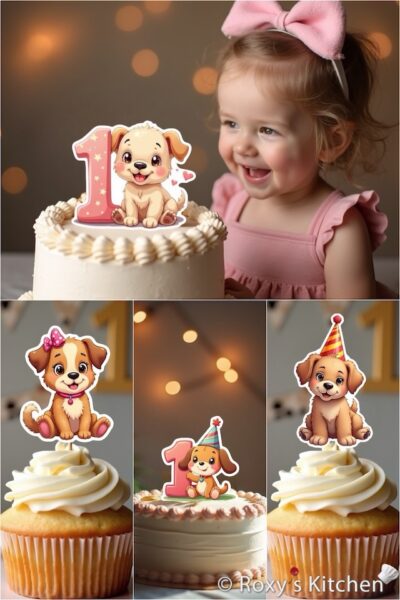 20 Puppy / Dog Themed Birthday Party Cakes - Roxy's Kitchen
