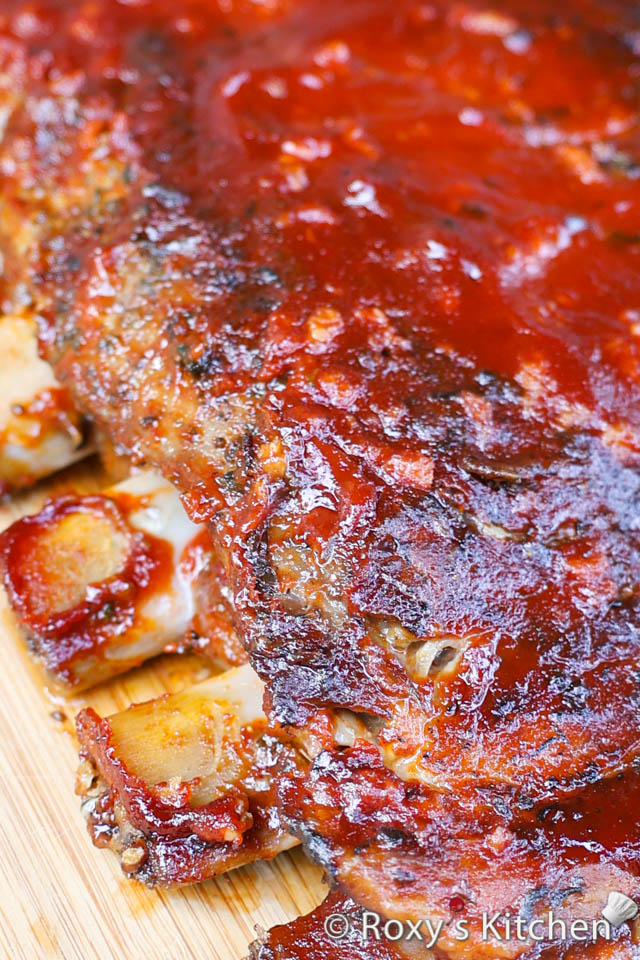 Mouthwatering Oven-Baked BBQ Pork Ribs. This recipe takes succulent racks of pork ribs and transforms them into a tender and juicy delight.