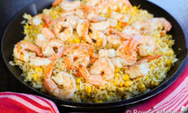 Simple Fried Rice with Shrimp
