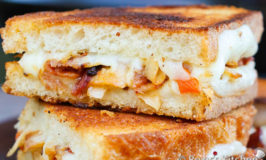 Kimchi & Bacon Grilled Cheese Sandwich