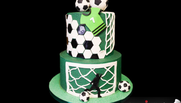 Soccer Cake Tutorial