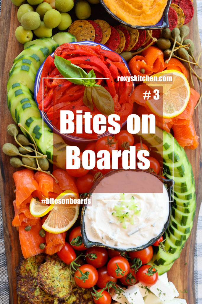 Bites on Boards: # 3 Mediterranean Medley (Lunch & Dinner) - This Mediterranean Medley food board is a harmony of textures and flavours, designed to satisfy all your cravings. Whether you're in the mood for something crispy, creamy, smoky, or fresh, there's a bite waiting for you.