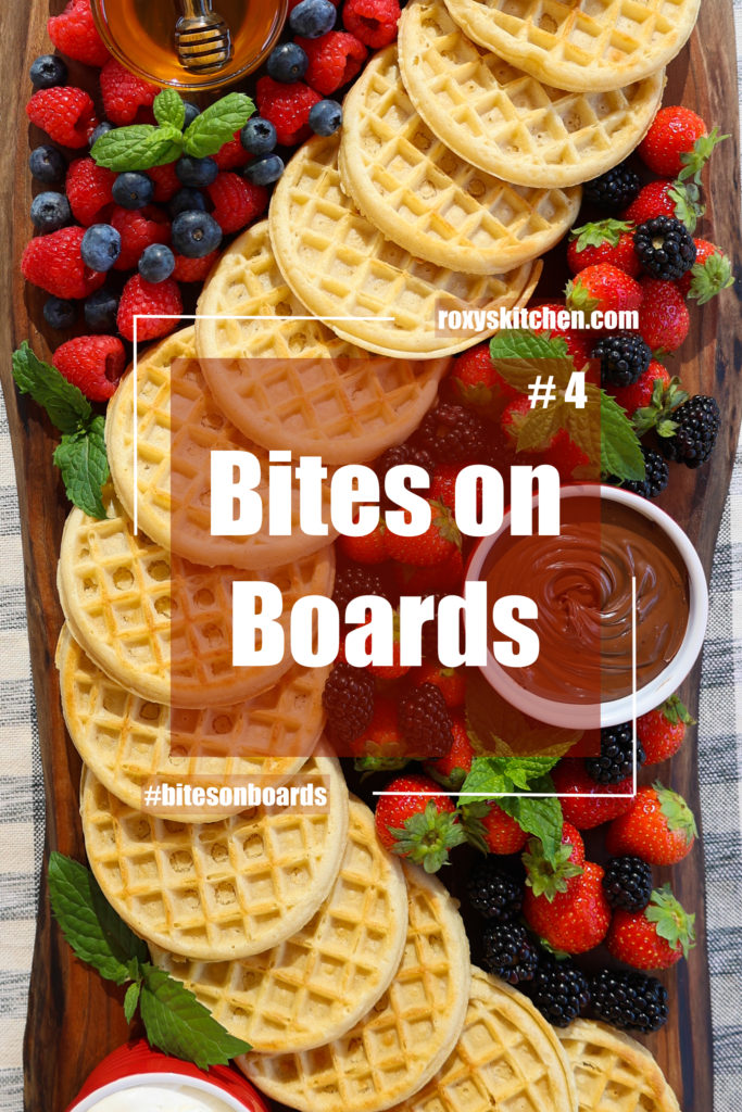 Bites on Boards: # 4 Berrylicious (Breakfast & Brunch) - This Berrylicious food board is all about celebrating the irresistible allure of berries, and here's the exciting part – you can choose either waffles or pancakes as your canvas for this berry-infused masterpiece.