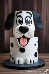 30+ Dog-Themed Birthday Party Cakes - Comic Cartoon Style - Roxy's Kitchen