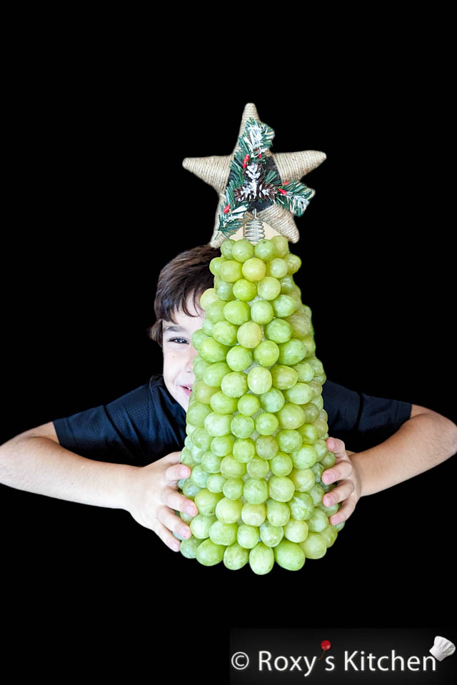 How to Make a Grape Christmas Tree - What better way to usher in the festive spirit than by crafting a one-of-a-kind Grape Christmas Tree made entirely of delicious green grapes?