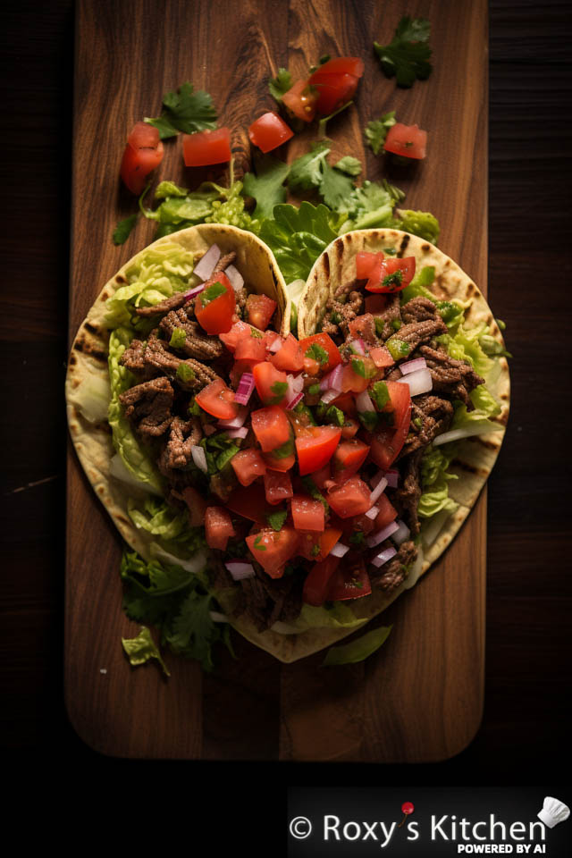 Heart-Shaped Beef Tacos 