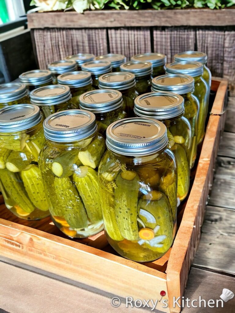 Garlic & Dill Pickles: My family’s old recipe for crunchy pickles which combines traditional pickling methods with a rich blend of spices and the bold flavours of garlic and dill. 