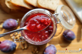 Plum Jam with Walnuts