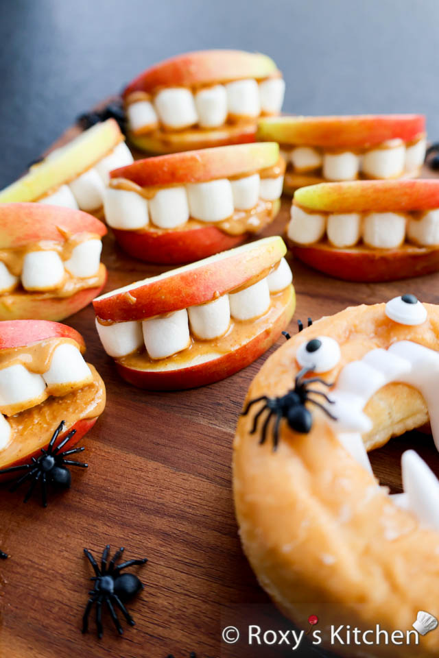 Apple Marshmallow Monster Teeth