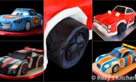 How to Make Tires for Car Cakes 