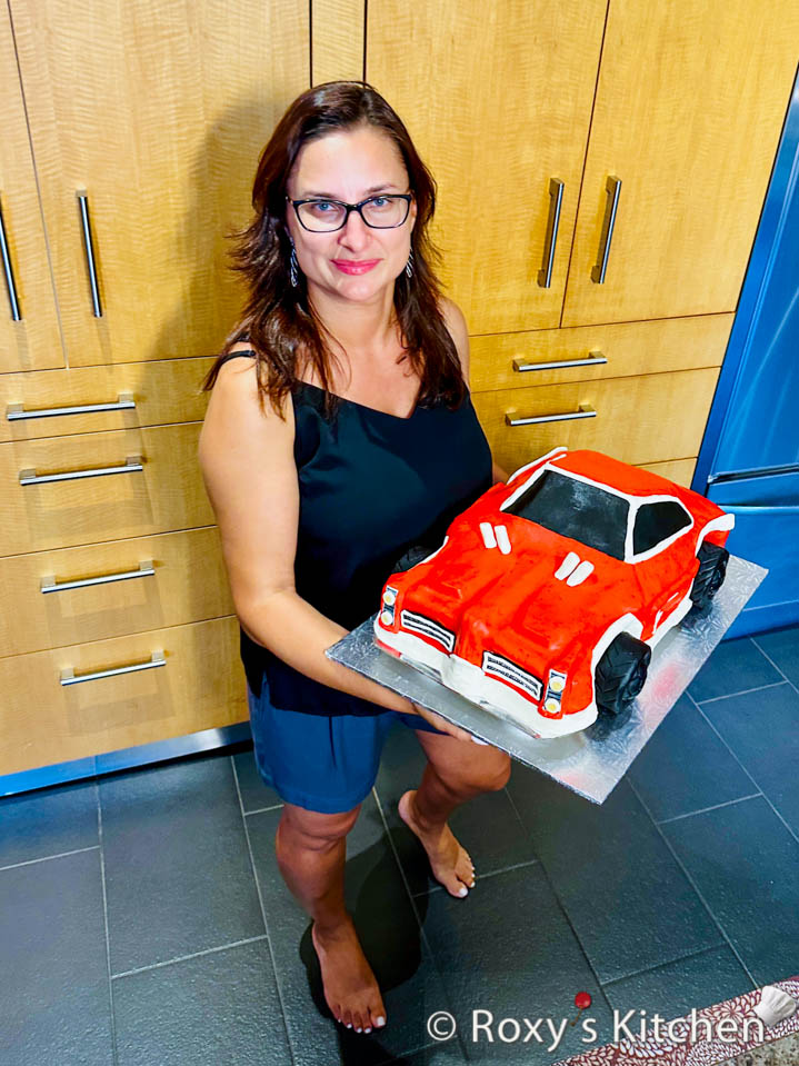 How to Make a Race Car Cake - Tutorial with 50+ Photos & Videos. My kids are Rocket League fans so this year I threw race car-themed birthday parties for them. I made them two race car cakes to go along with the theme, cupcakes, race car-themed cakesicles and other desserts.