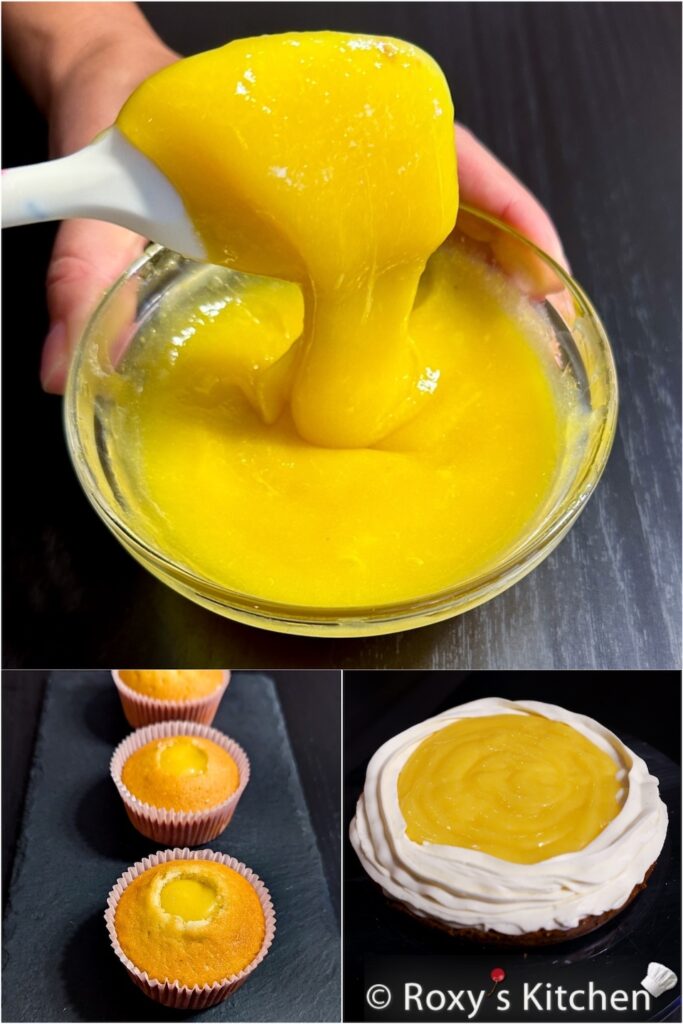 Lemon Curd - Perfect for filling tarts, pastries, cakes, and cupcakes or for making a delicious lemon mousse.