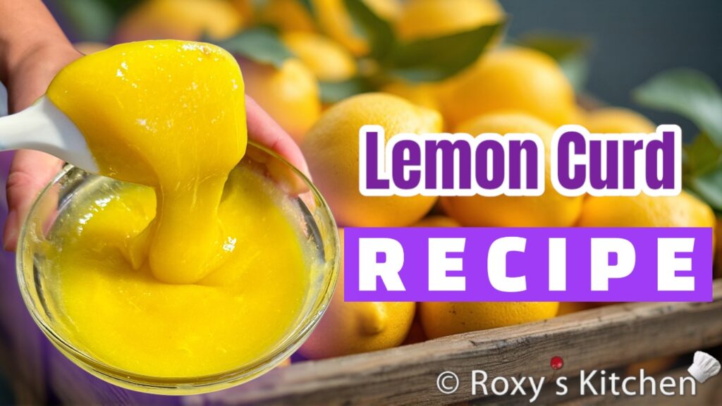 Lemon Curd - Perfect for filling tarts, pastries, cakes, and cupcakes or for making a delicious lemon mousse.